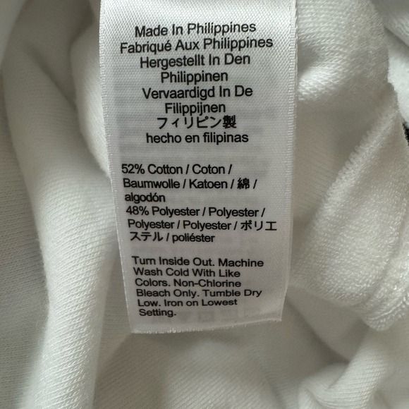 J Crew White Terry Cloth Swim Coverup Dress Sleeveless Large - Picture 6 of 8